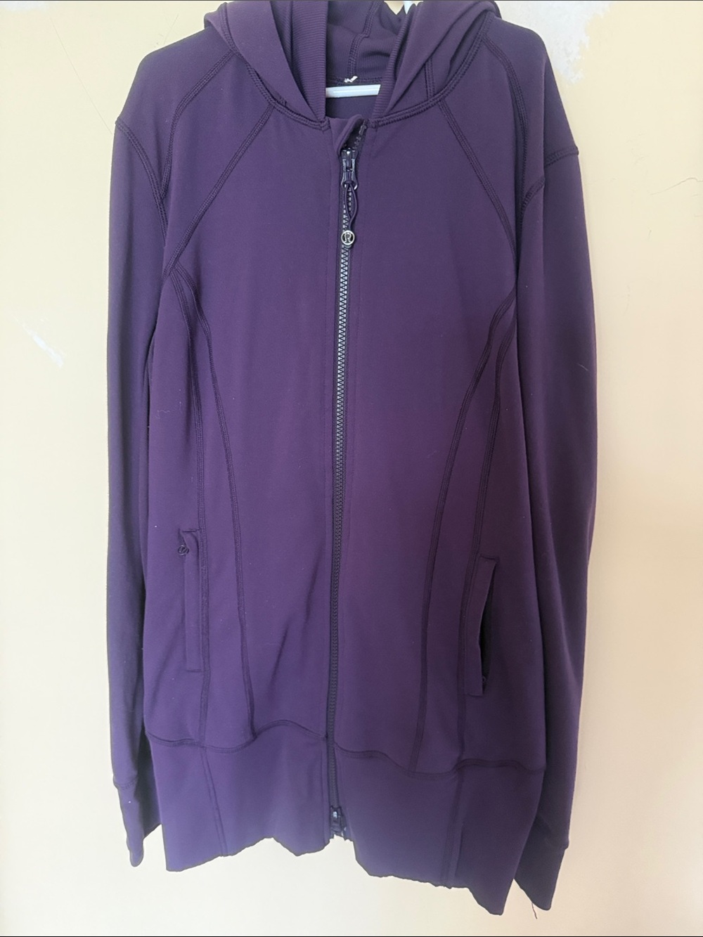 lululemon athletica Purple Full-Zip Daily practice Hooded Jacket